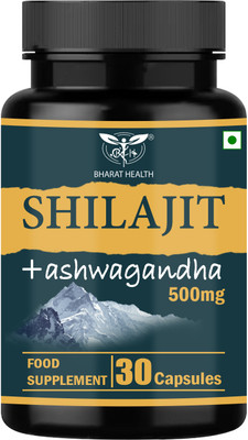 BHARAT HEALTH SHULAJIT+ ASHWAGANDHA CAPSULES(30 Capsules)
