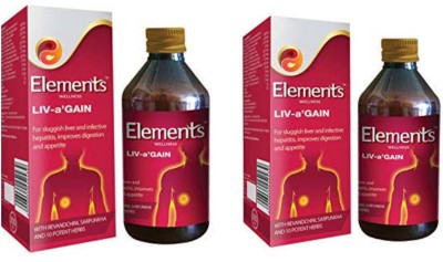 Elements Liva Gain Liquid (Pack Of 2)- 400 ML Liva Gain Liquid(Pack of 2)