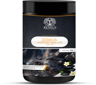 Zenius Shodhit Shilajit Powder Ayurveda Supplements for Stamina and Immunity(200 g)