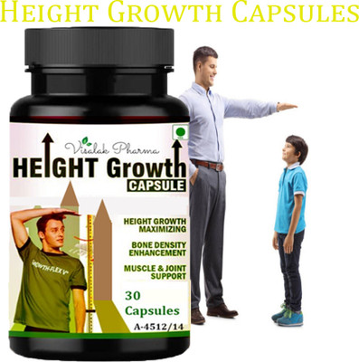 visalak pharma Height Growth Capsule For Developes Length of Bones(30 Capsules)