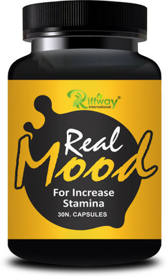 Riffway Real Mood _ Ayurvedic Solution Stamina Capsule For Better Strength(30 Capsules)