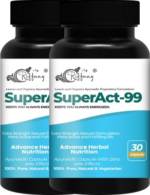 Riffway Super Act Health Power Medicine For Men - Stay Active All Day - Effective Result(Pack of 2)