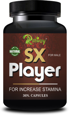 Riffway SX Player _ Herbal Formulation Stamina Capsule For Better Strength(30 Capsules)