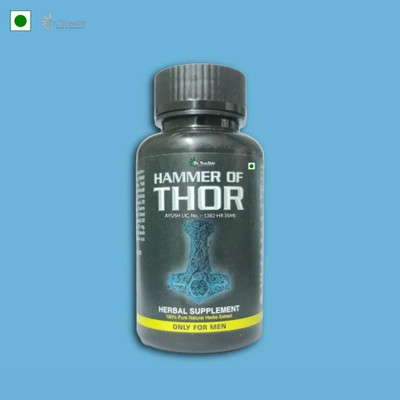 Dr.TrueSkin Hammer Of Thor Men's Vitality Power Capsules(30 Capsules)