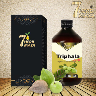 7Herbmaya Trifala Juice Helps in Weight Loss & Improve Immune System 490ml(pack of 3(Pack of 5, 2450 ml)