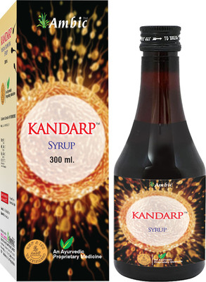 AMBIC Kandarp Syurp For Mens Health Boosts Strength Performance & Stamina(300 ml)