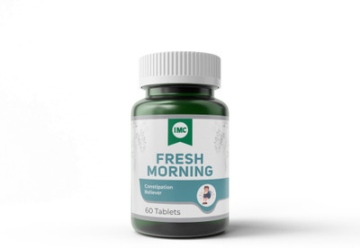IMC Fresh Morning Tablets | Helps to Treat Constipation, Irregularity & Indigestion(60 Tablets)