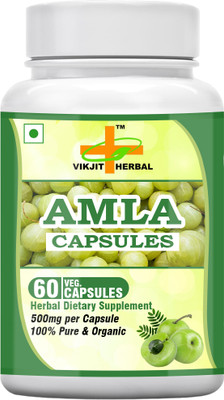 VIKJIT HERBALS AMLA CAPSULES(60 Capsules)
