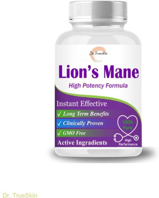 Dr.TrueSkin Lion's Mane Capsule Your Body’s Natural Energy Source A01(30 Capsules)