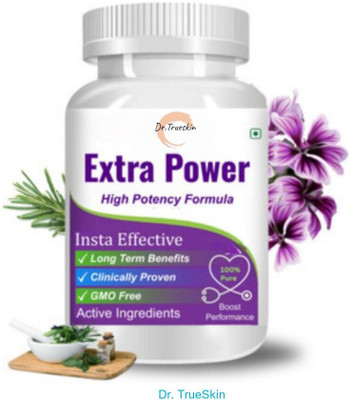 Dr.TrueSkin Extra Power Capsules With Ayurvedic Power Blend A01(30 Capsules)