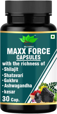 BIRJI HERBALS MAXX FORCE CAPSULE (30 VEG CAPSULE)(30 Capsules)