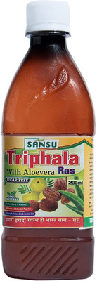 Sansu Trifala Ras With Aloevera SUGAR FREE - Natural & Pure (200ml.)(200 ml)