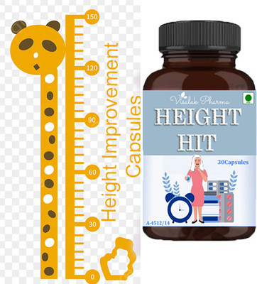 visalak pharma Height Hit HEIGHT LAMBA KARNE KI GOLI(30 Capsules)