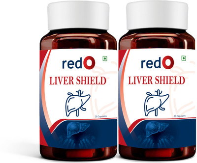 redo Liver Shield with Milk Thistle Extract Silymarin(Pack of 2, 60 Capsules)