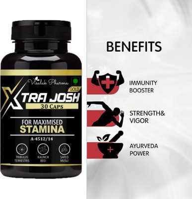 visalak pharma Xtra Josh Capsule improve stamina