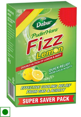 Dabur Lemon Fizz Pudin Hara 5g (Pack of 1)Acidity Quick Relief 6-Sachets(30 g)