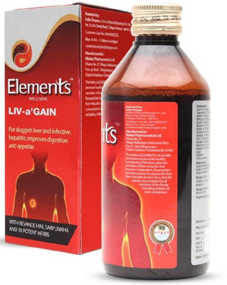 Elements WELLNESS LIV-A GAIN LIQUID 200ML(200 ml)