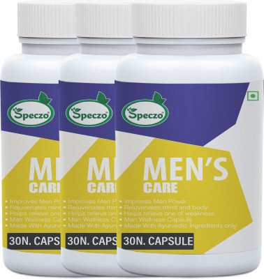 speczo Men's Care Organic Power Medicine For Men , Effective Result , Stress Reliefe(Pack of 3)