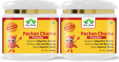 GargRishi Pachan Churna Powder - Ayurvedic Remedy for Gas, Bloating, Indigestion, Acidity(Pack of 2, 500 g)