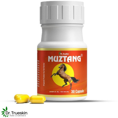 Dr.TrueSkin Liv Muztang Natural Stamina Force Plus 30 Capsules AY01(30 Capsules)