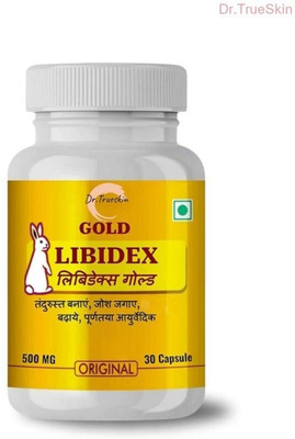 Dr.TrueSkin Libidex Gold Capsules Energy Endurance Performance Power X01(30 Capsules)