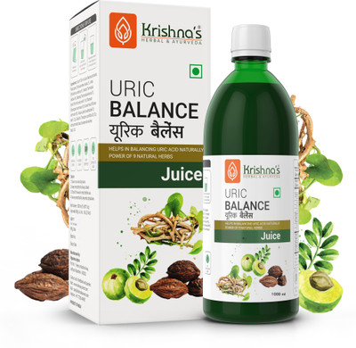 Krishna's Herbal & Ayurveda Uric Balance Juice | Helps in balancing Uric Acid(1000 ml)