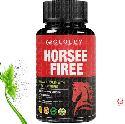 GLOLEY Horse Health Orignal Capsule With Fire Daily Support Tablets(60 Capsules)