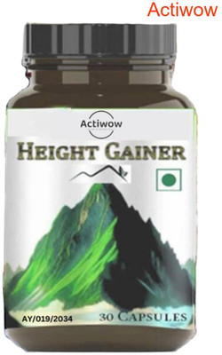 ACTIWOW Height Gainer Capsules for Achieving Maximum Height(30 Capsules)