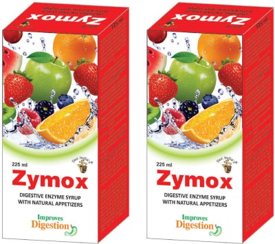 DEE INDIA HERBALS Zymox Digestive Enzyme Syrup (225 Ml )(Pack of 2)