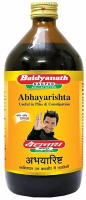 Baidyanath Abhayarishta Ayurvedic Constipation Relief, 450 ml(Pack of 3, 450 ml)