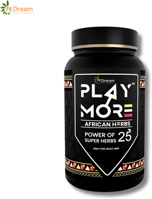 More Play Play More African Herbs Finest Herbal Formula for Male Vitality Support.(150 g)