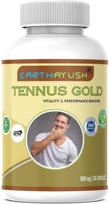 earthayush TENNUS GOLD 30 CAP / PACK OF 1(30 Capsules)