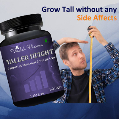 visalak pharma Taller Height 30Veg Capsules Taller Height Capsules(30 Capsules)