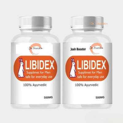 Dr.TrueSkin Libidex Capsules - Natural Energy & Vitality for Men’s Health 2PCS(Pack of 2, 30 Capsules)