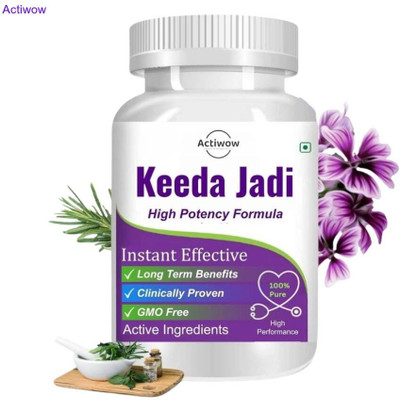 ACTIWOW Keeda Jadi Capsule Herbal Help for Busy Days Our 01(30 Capsules)