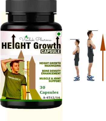 visalak pharma Height Growth- Height Maximizer Ayurvedic capsules