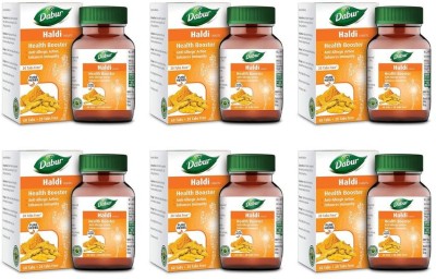 Dabur Haldi Tab Haldi Tablets (60 Tablet + 20 tablet Free)(Pack of 6)