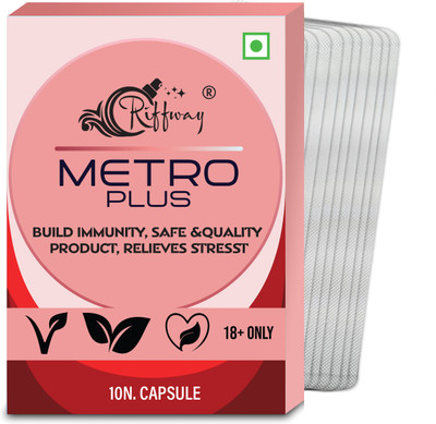Riffway Metro Plus Power Capsule For Men - Improves Your Performance For Healthy Life(Pack of 10, 100 Capsules)