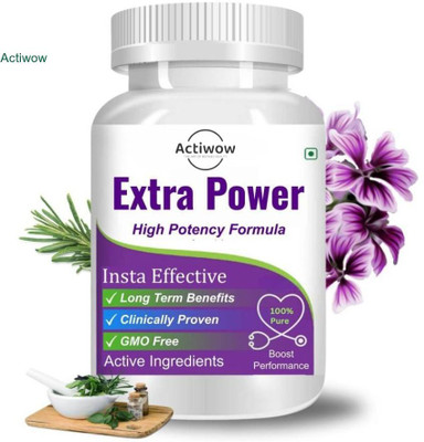 ACTIWOW Extra Power Capsules - Man’s Best Capsule(30 Capsules)