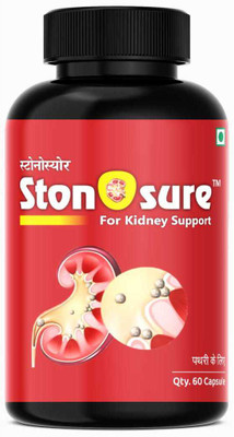 Suraj Herbals StonOsure Kidney Support(60 Capsules)