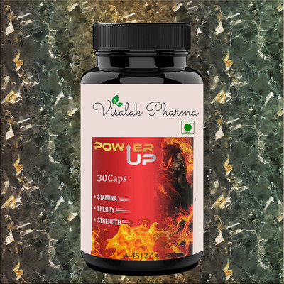 visalak pharma Power Up Capsules For Men Boost Immunity(30 Capsules)
