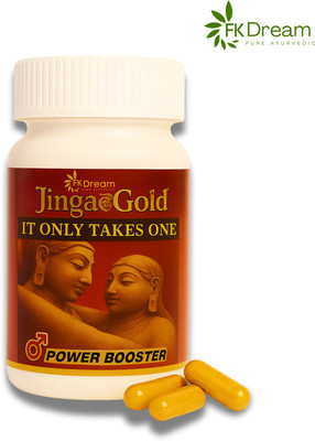 Fkdream Jinga Gold Booster - Master Your Well-being, Take Charge of Your Health Fully(30 Capsules)