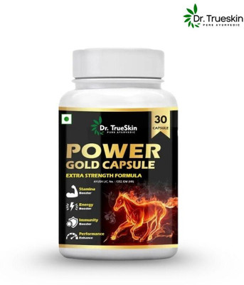 Dr.TrueSkin Power Gold Ayurvedic Daily Vital Force 30 Capsules(30 Capsules)