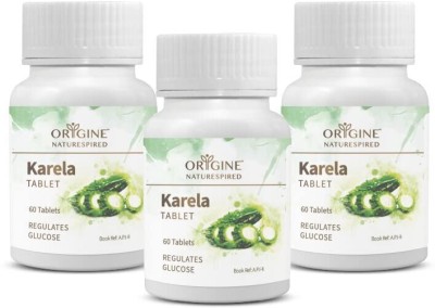 Origine Naturespired Karela, 60 Tablets(Pack of 3)