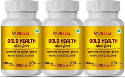 Dr Vitasta Ayurvedic weight gain capsule for good health(Pack of 3)