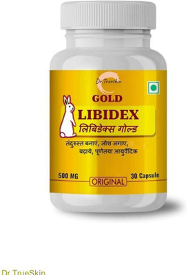 Dr.TrueSkin Libidex Gold Capsules Premium Performance Drive Strength(30 Capsules)