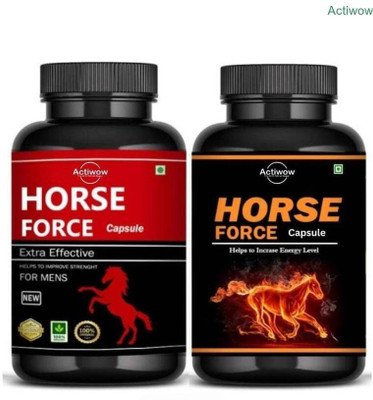 ACTIWOW Horse Force Capsule Supports physical performance Row 01 B02(30 Capsules)