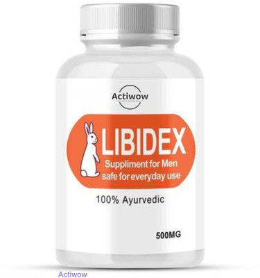 ACTIWOW Libidex Capsules Feel the Natural Power of Ayurveda(30 Capsules)