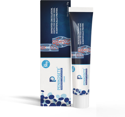 NotShy Penikosete Cream with Natural and herbal Contains Sida Cordifolia, Asparagus Sesame Oil Base for Unblocking Veins & Improves Blood Circulation No Side Effects(25 g)