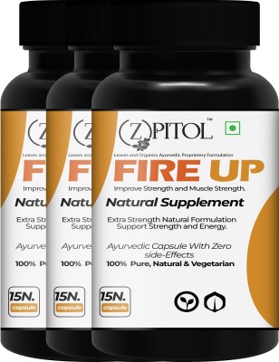 ZPITOL Fire Up Health Power Medicine For Men _ Effective Result & Stay Stress Free(Pack of 3)